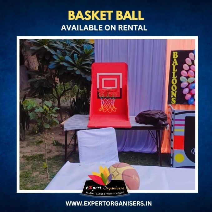 Basket Ball Game on Rent for Birthday Parties or Corporate Events in Delhi