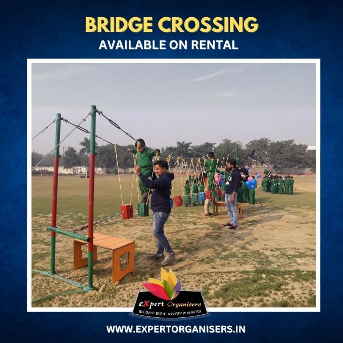 Bridge Crossing on Rent for Birthday Parties or Corporate Events in Delhi
