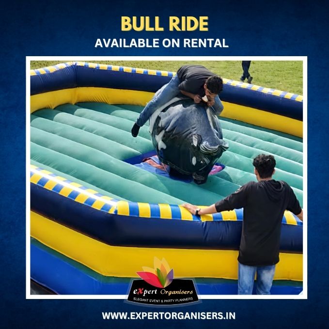 Bull Ride Game on Rent for Birthday Parties or Corporate Events in Indore