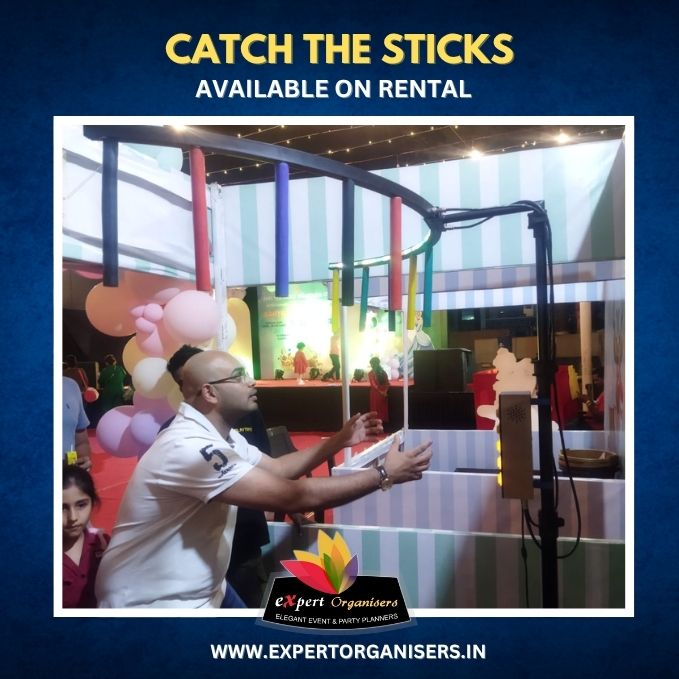 Catch The Sticks Game on Rent for birthday parties and Events near me in Mumbai