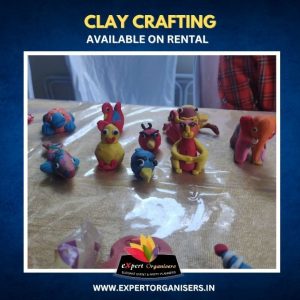 Clay Crafting Activity on Rent for Birthday Parties or Corporate Events in Bangalore