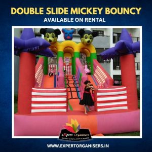 Double Slide Mickey Bouncy