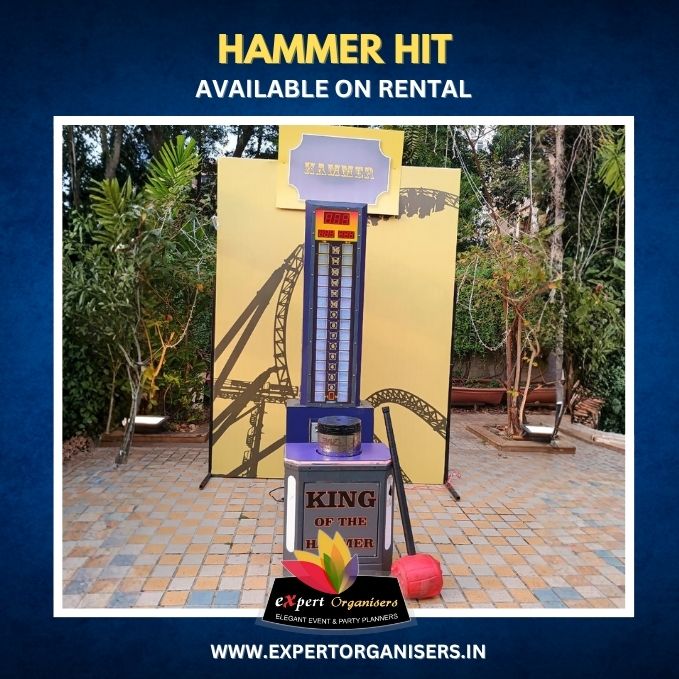 Hammer Hit Arcade Game on Rent for birthday parties and Events near me in Mumbai