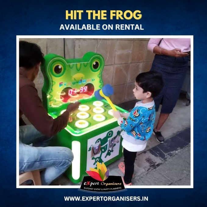 Hit The Frog - Game on Rent for birthday parties and Events near me in Mumbai