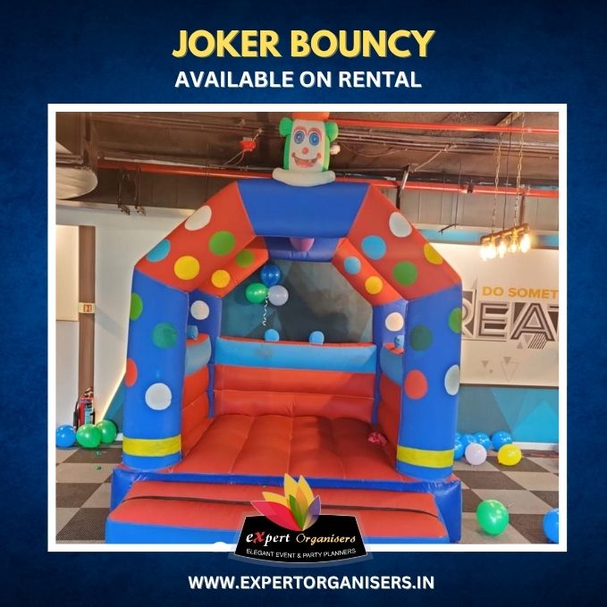 Joker Bouncy on Rent for Birthday Parties or Corporate Events in Bangalore