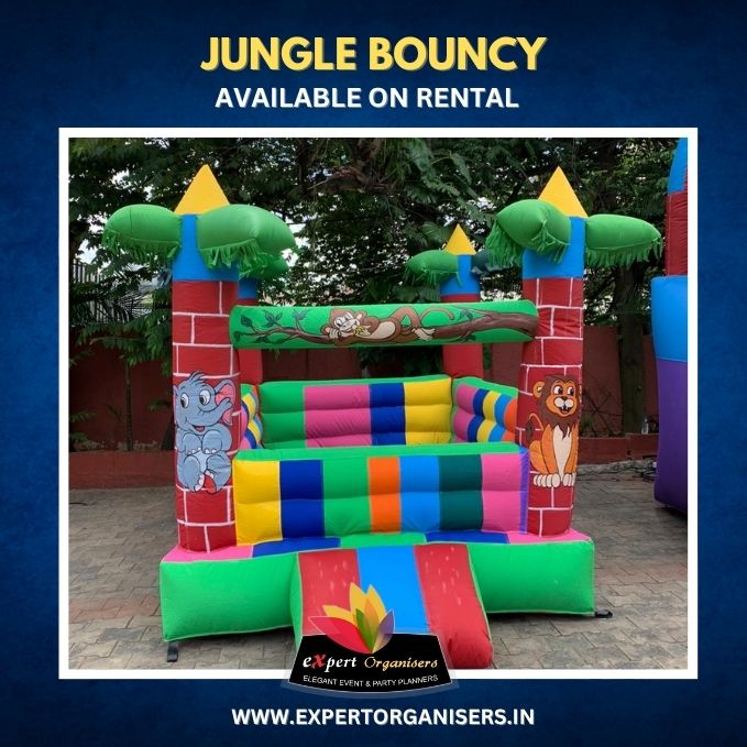 Jungle Bouncy on Rent for Birthday Parties or Corporate Events in Bangalore