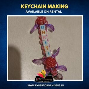 Keychain Making Activity on Rent for Birthday Parties or Corporate Events in Bangalore