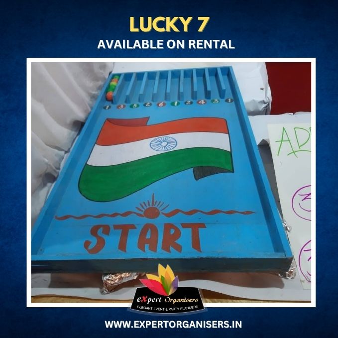 Lucky 7 Game on Rent for Birthday Parties or Corporate Events in Delhi