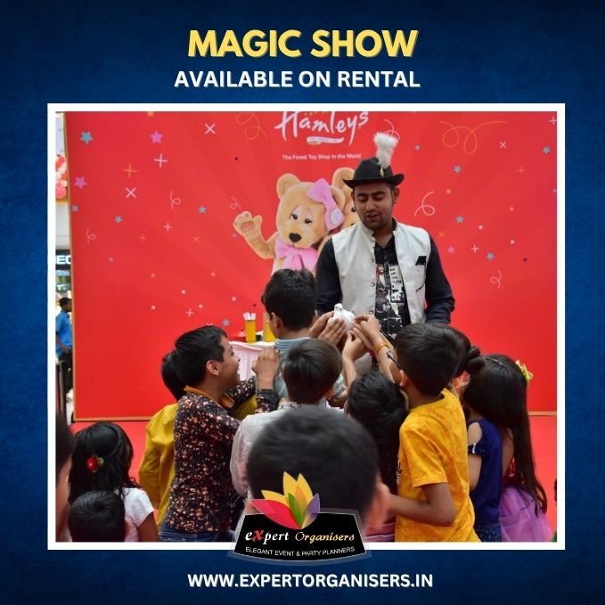 Magic Show Activity on Rent for Birthday Parties or Corporate Events in Indore