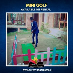 Mini Golf Game on Rent for Birthday Parties or Corporate Events in Delhi