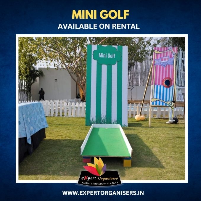 Mini Golf Game on Rent for Birthday Parties or Corporate Events in Indore