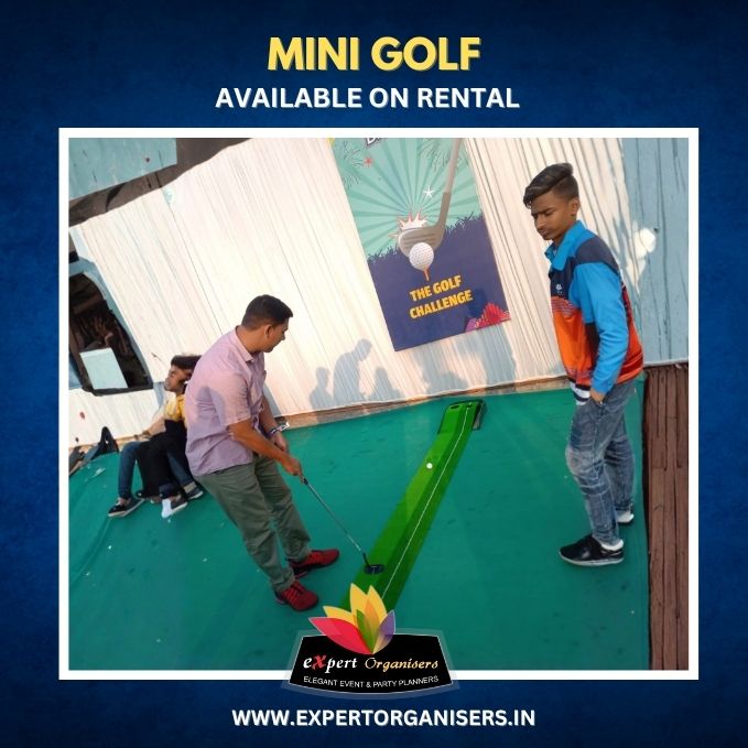Mini Golf Game on Rent for birthday parties and Events near me in Mumbai