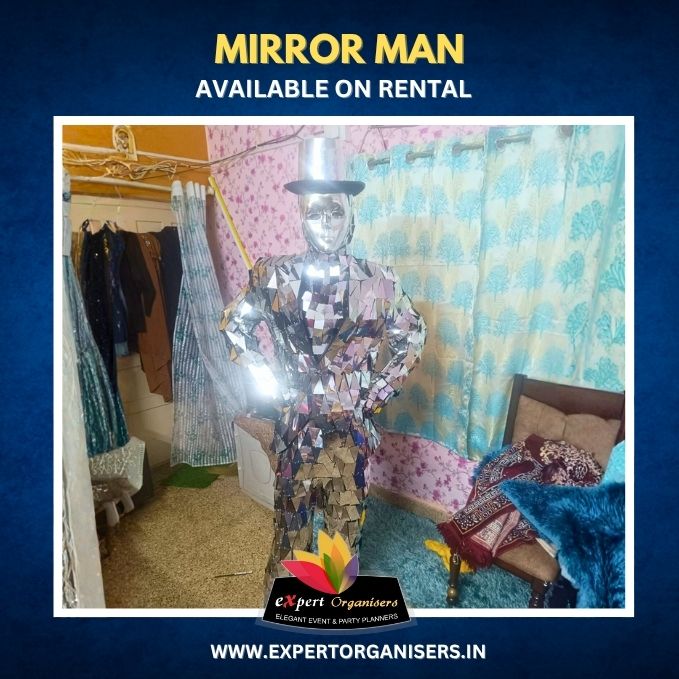 Mirror Man on Rent for Birthday Parties or Corporate Events in Bangalore