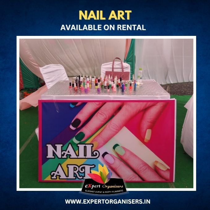Nail Art Activity on Rent for Birthday Parties or Corporate Events in Indore