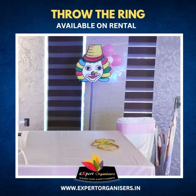 Throw the Rings Game on Rent for Birthday Parties or Corporate Events in Indore