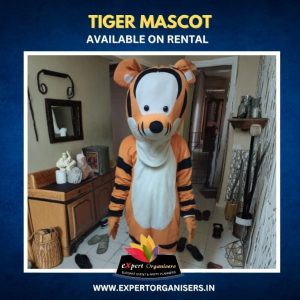 Tiger Mascot on Rent for Birthday Parties or Corporate Events in Mumbai