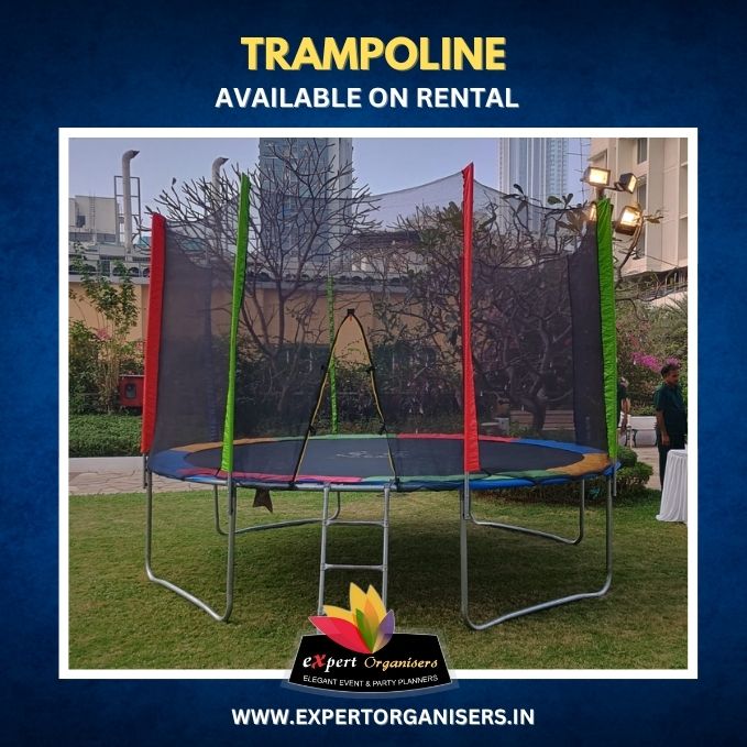 Trampoline on Rental for Birthday Parties or Events in Mumbai