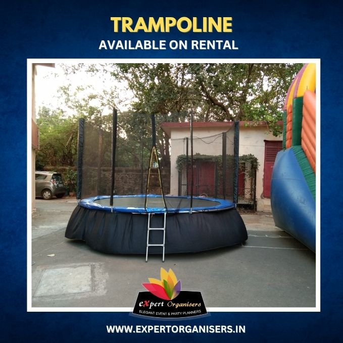 Trampoline on Rent for Birthday Parties or Corporate Events in Indore