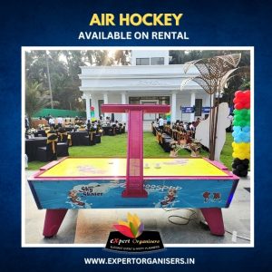 Air Hockey Available on Rental for Kids Birthday Parties & Corporate Events in Mumbai
