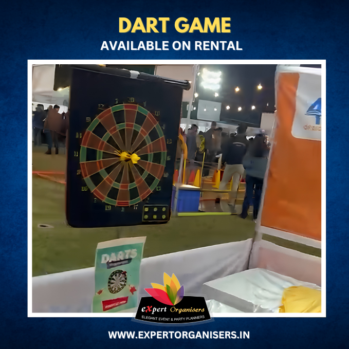 Dart Game on Rent for Birthday Parties or Corporate Events in Indore